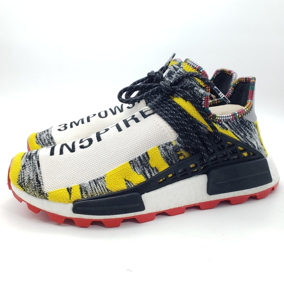 Adidas Originals Solar Hu Nmd White Black Red BB9527 Sneaker Men